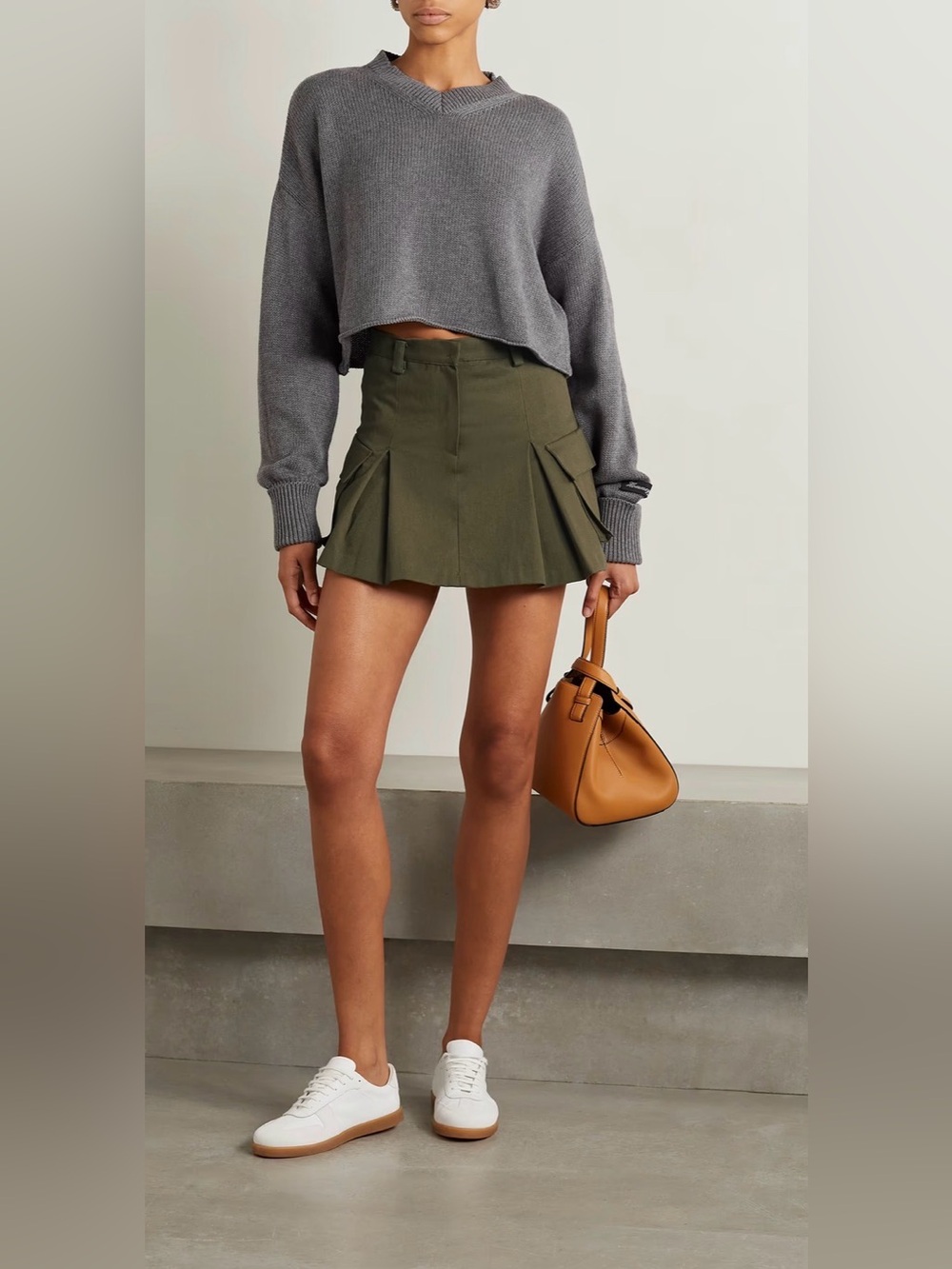 The Frankie Shop Audrey Pleated Skirt Sz M $175
